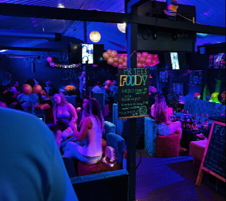 Private hire available at Mr Tees (Guildford)